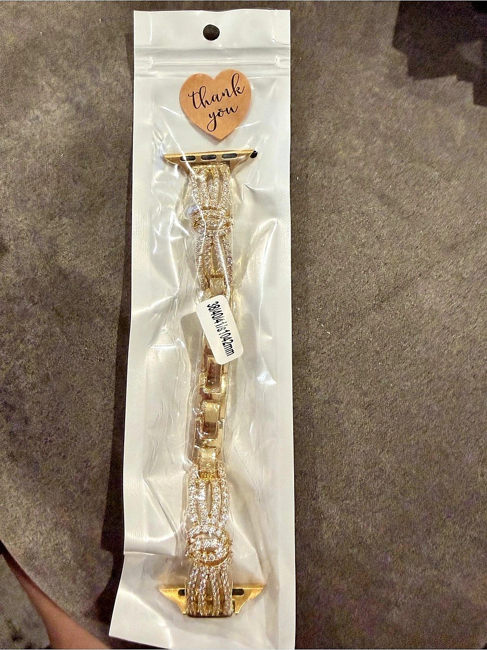 New Gold-Tone Apple watch band 38-42mm